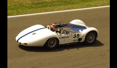 Maserati Birdcage Camoradi Streamlined T61 Le Mans 1960 8
